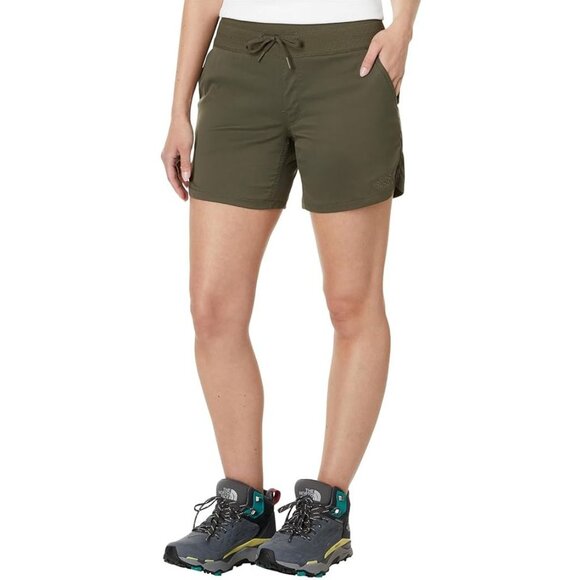 The North Face Aphrodite Motion Bermuda Shorts Woman's Size 3XL New Taupe Green - Picture 1 of 5